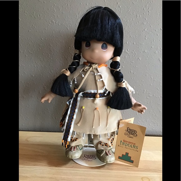 precious moments native american indian dolls